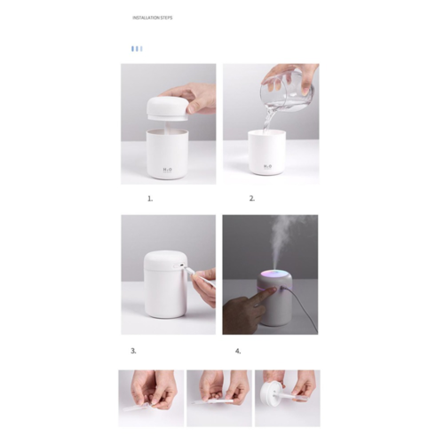 Portable Humidifier Oil Diffuser